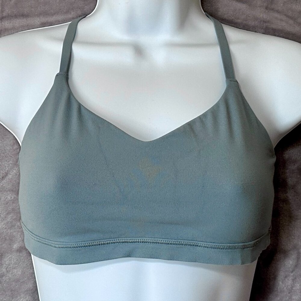 Athleta Elation Sports Bra Green Size S
